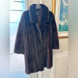 Light Brown Mink Coat - Excellent condition